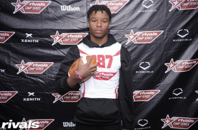 NC State Wolfpack football recruiting receiver Wesley Grimes