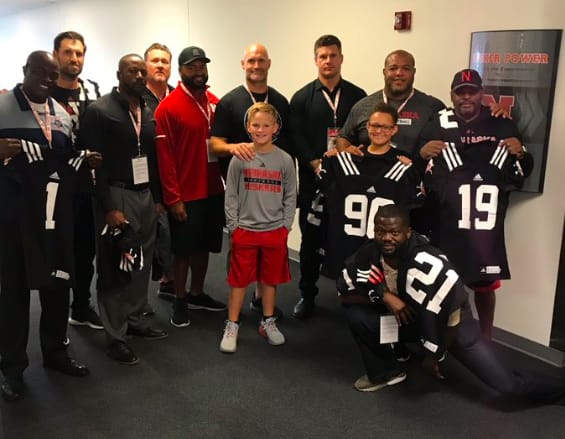 Several former Blackshirts returned to Lincoln on Monday to pass along what the tradition means to this year's crop of Blackshirts.