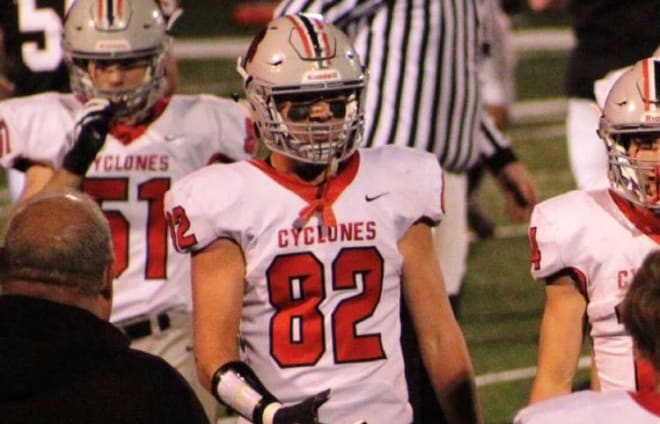 Class of 2022 in-state linebacker Will McLaughlin will be at Iowa's junior day on March 1.