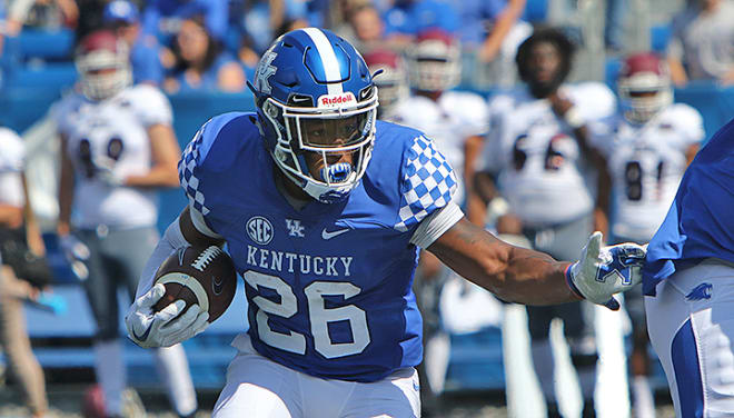 Benny Snell Jr. is playing through some pain currently due to bruised ribs that caused him to miss part of the EKU game.
