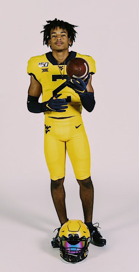 Porter committed to the West Virginia Mountaineers football program after an official visit to campus.