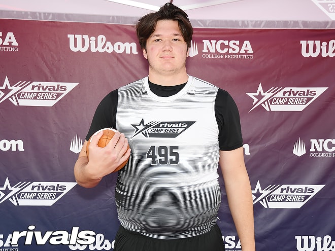 Wisconsin recently hosted three-star offensive tackle Mark Schroller. 