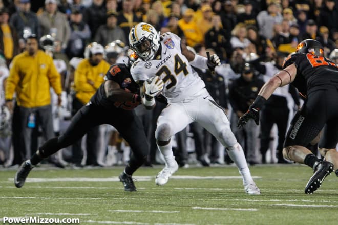 Running back Larry Rountree III should headline a strong rushing attach for the Missouri offense.