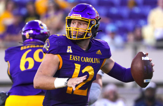 Holton Ahlers and East Carolina move to 2-2 with a home victory over Charleston Southern.