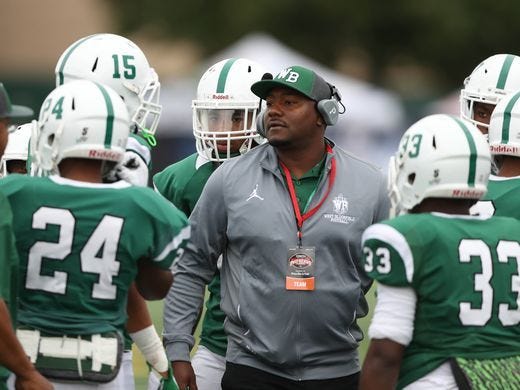 Ron Bellamy is Michigan Wolverines football's new wide receivers coach.