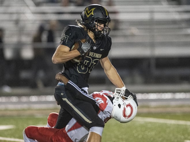 Tight end George Burhenn added an offer from Iowa on Tuesday.