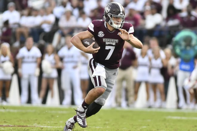 Mullen has coached three of the four quarterbacks in SEC history with more than 2500 career rushing yards, including Nick Fitzgerald. 