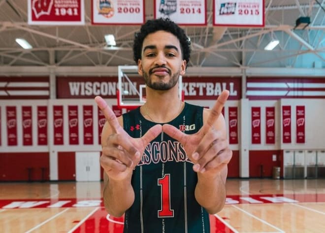 Wyoming guard Noah Reynolds was Wisconsin's first commitment from the transfer portal this spring.