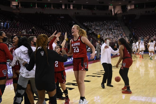 NC State Wolfpack basketball Elissa Cunane 