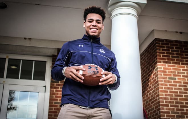 Michigan is targeting three prospects at Cheshire Academy, including two-star, 2018 outside linebacker Dillon Harris.