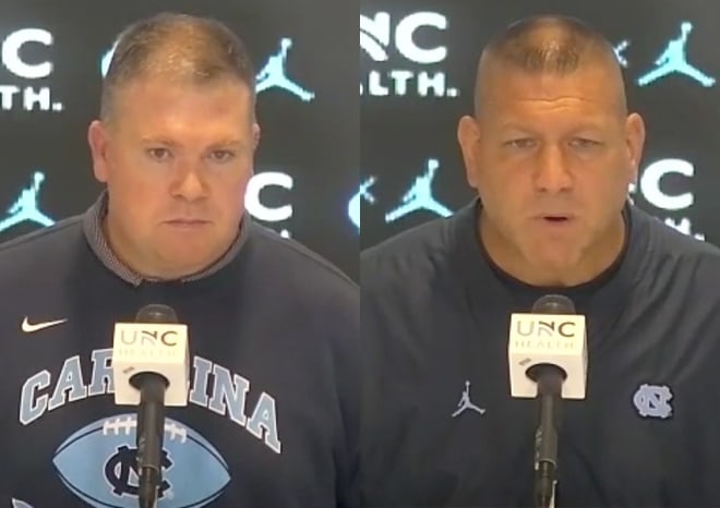 Full videos, notes and pulled quotes from what UNC's coordinators had to say during their weekly press conferences.