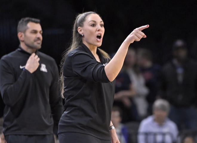 Adia Barnes' team struggled offensively in Thursday's game against Colorado leading to an early exit in the Pac-12 Women's Basketball Tournament in Las Vegas.