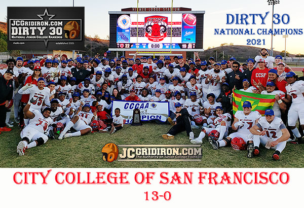 San Francisco defeated Riverside City in the California state title game to win its second Dirty 30 Title