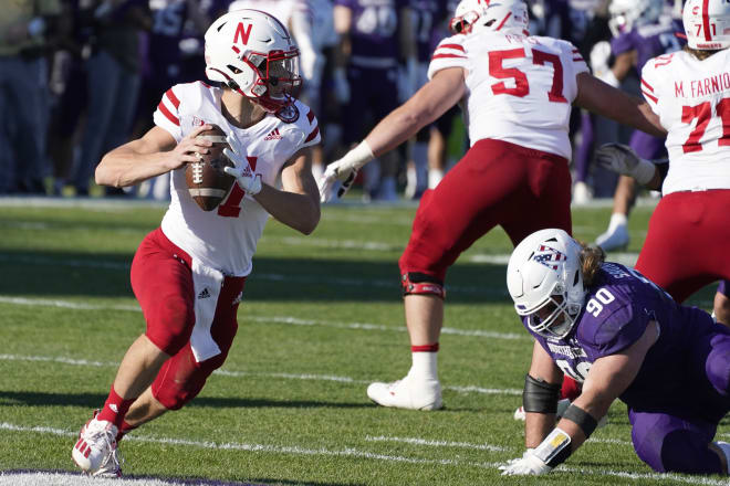 Is redshirt freshman Luke McCaffrey ready to unseat Adrian Martinez as Nebraska's starting quarterback?