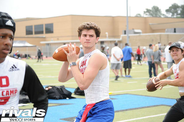 Rivals 3-star QB Peyton Matocha has his eyes on the receiver, but also the Army Black Knights