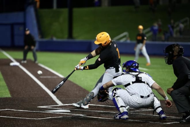 Evan Russell: Tony Vitello on Tennessee baseball catcher absence