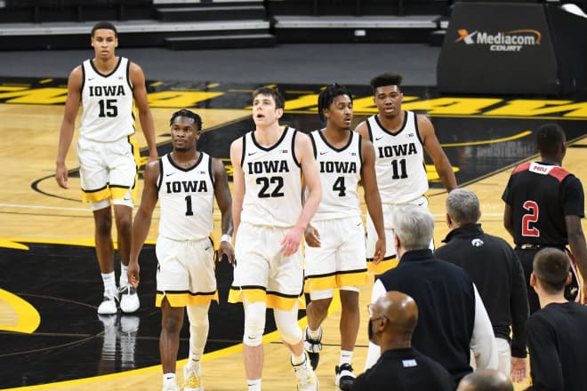 A different looking Iowa basketball team takes the floor this year. 