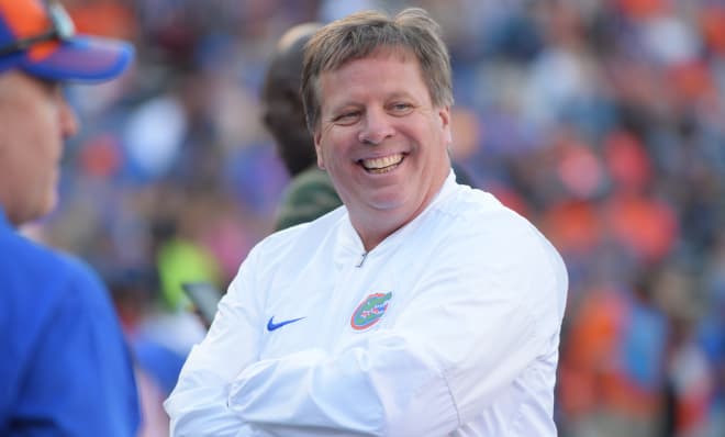 Florida head coach Jim McElwain