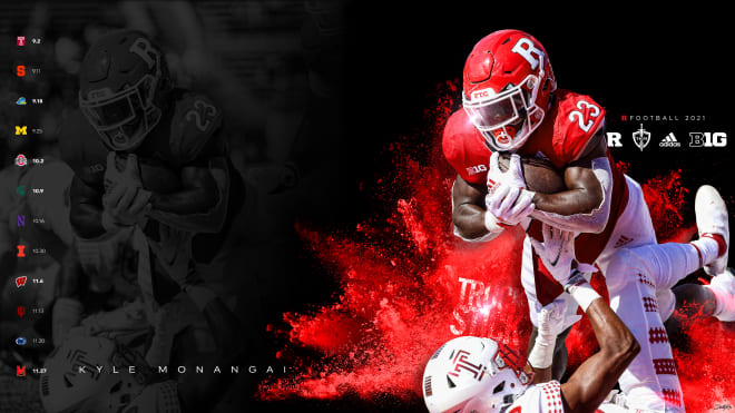 2021 Rutgers Football Desktop / Laptop Wallpaper -- Kyle Monangai Edition