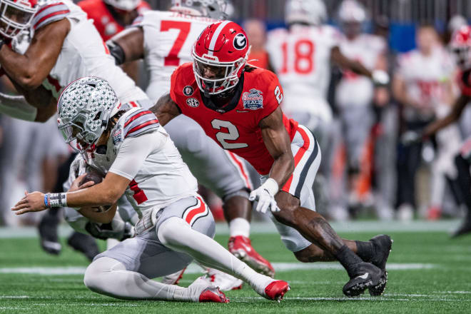 Georgia Bulldogs comeback to beat Ohio State in Peach Bowl