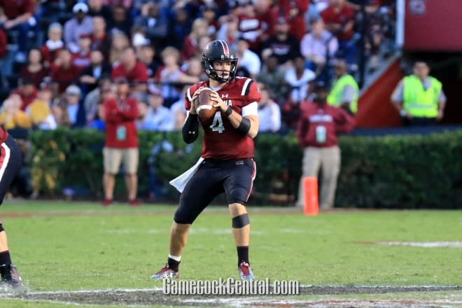 Jake Bentley makes his first road start for the Gamecocks on Saturday 
