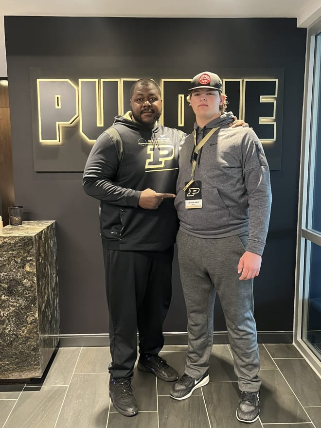 2025 Three-star OT Jackson Jones Recaps Recent Purdue Visit ...