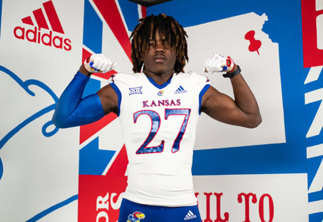 Johnson will announce his college destination shortly after his visit to Kansas