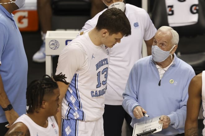 Without Garrison Brooks available, UNC's other big men stepped forward with a sensational performance Wednesday night.