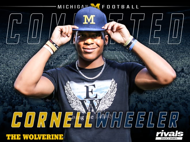 Michigan Wolverines football four-star linebacker Cornell Wheeler notched 