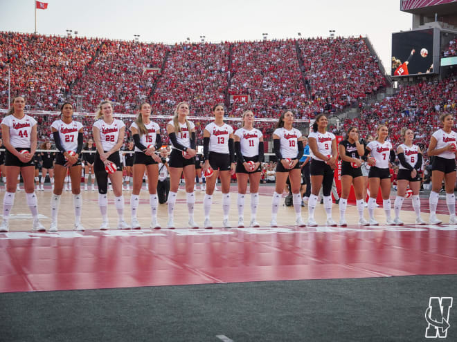 Nebraska Volleyball. 