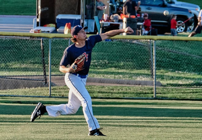 Harrison Heffley signed with Arkansas as a pitcher, but is now attempting a comeback as an outfielder.