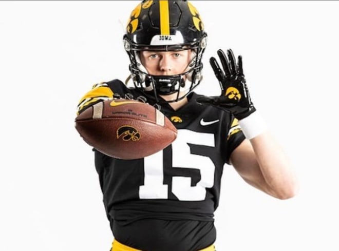 2024 in-state running back from ADM High School Brevin Doll announced his commitment to Iowa on Sunday. 