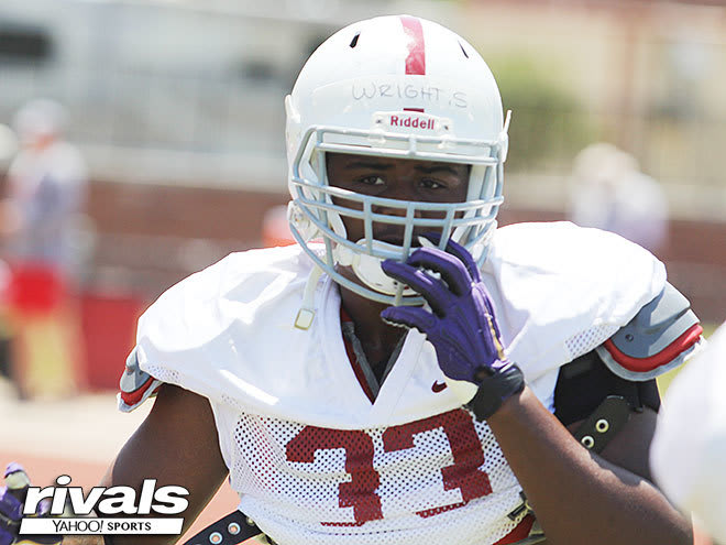 2019 four-star Los Angeles (Calif.) Cathedral defensive end Stephon Wright
