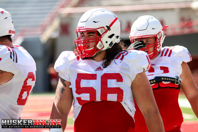 Redshirt freshman Boe Wilson might be the most intriguing piece on Nebraska's offensive line.