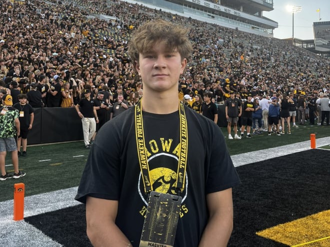 Maguire Richman has his official visit to Iowa set for the third week of June. 