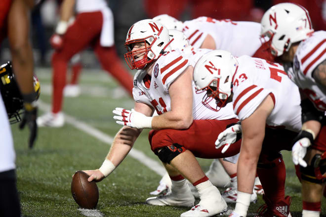 Sophomore Cameron Jurgens will enters his third season as Nebraska's starting center.  