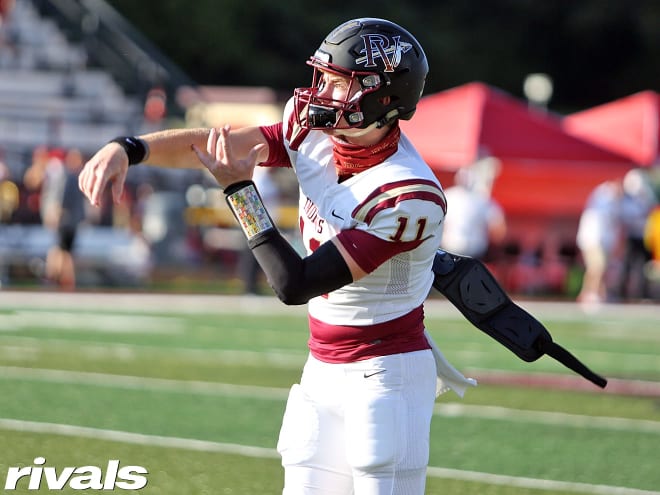 Pinson Valley (AL) 2022 QB Zach Pyron has committed to Baylor.