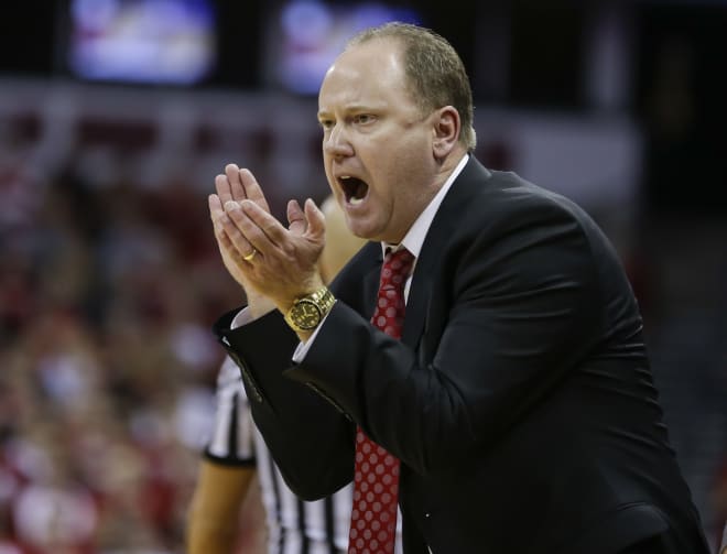 Wisconsin head coach Greg Gard