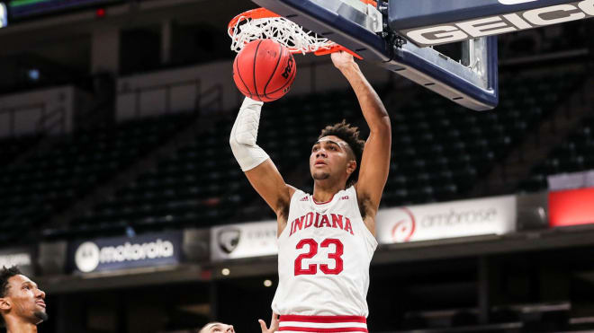 Trayce Jackson-Davis leads an experienced IU team in 2021. (IU Athletics)