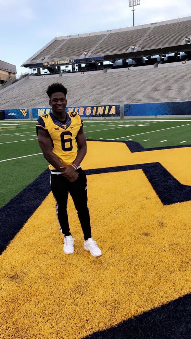 Asamoah picked up his 15th offer from West Virginia after an unofficial visit.