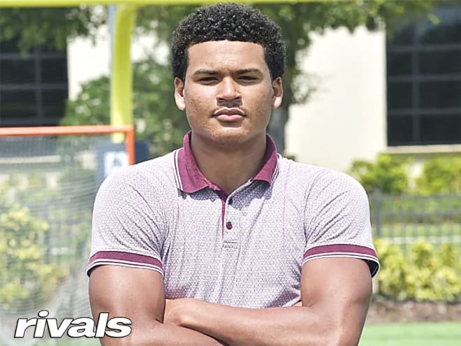 Notre Dame defensive end commit Keon Keeley remained a five-star recruit in Rivals updated ratings for the 2023 class.
