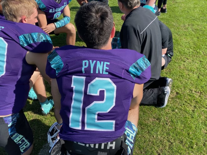Notre Dame QB signee Drew Pyne was the best quarterback all week in Orlando.