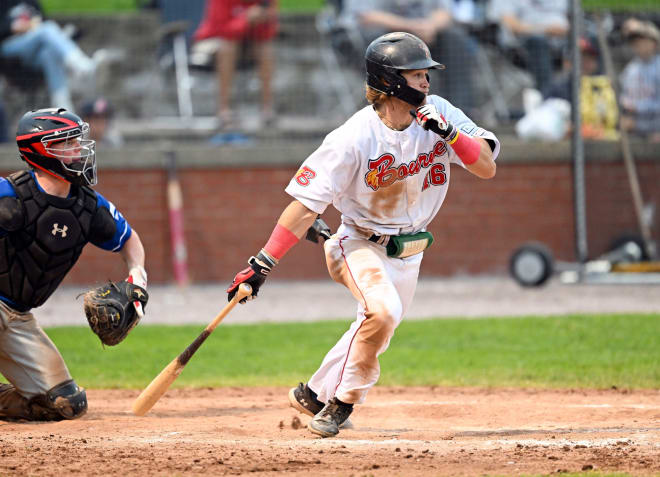 Jonathan Vastine, shown here playing in the Cape Cod League, is a preseason second-team All-SEC pick. 