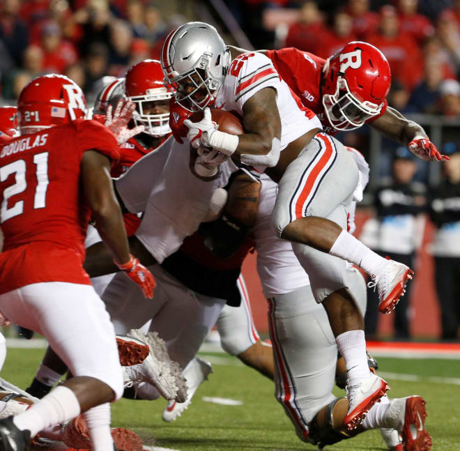 Mike Weber exploded against Michigan State, but how many touches will he get Saturday?