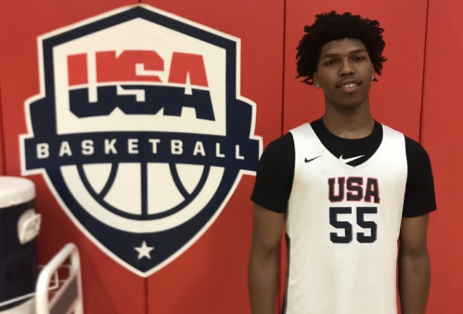 THI caught up with 5-star UNC commit Caleb Love during the USA Basketball mini-camp in Colorado. 