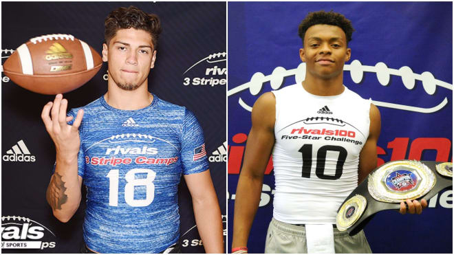 Georgia is in the running to sign either Matt Corral or Justin Fields.