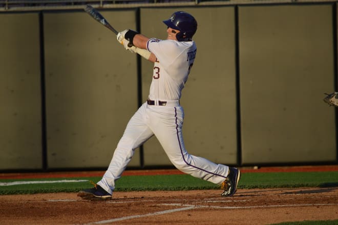 Charlie Yorgen and East Carolina get back on the winning track in game one against Towson.