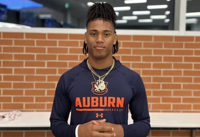 Na'eem Offord visited Auburn for the Samford game.