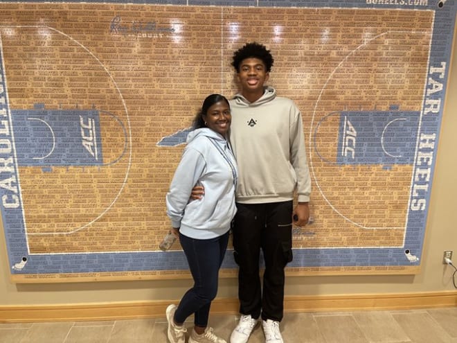 Jackson Keith and his mother at North Carolina's Live Action 