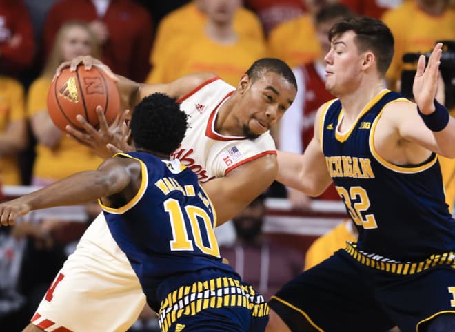 Michigan led for all but three minutes in an 81-68 victory over Nebraska on Saturday afternoon.